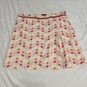 Valerie Stevens Multicolor Embroidered Skirt 12P